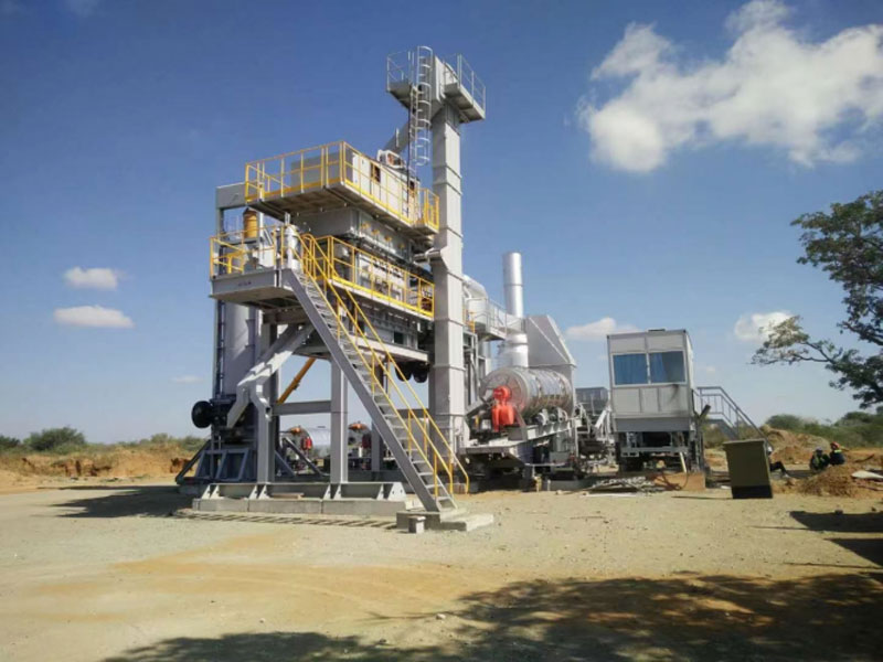 Mobile Asphalt Mixing Plant