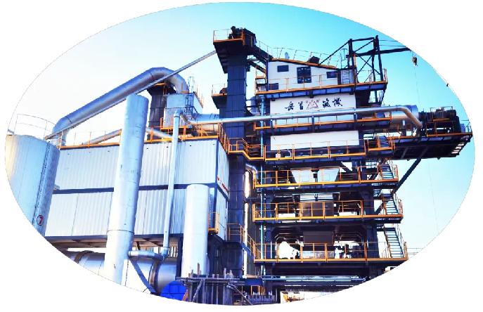 Yueshou Machinery Asphalt mixing plant three-station integrated to help the high-quality development of transportation in the Beijing-Tianjin-Hebei region